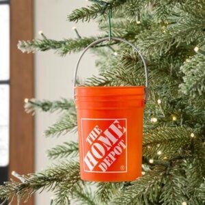 Home Depot Mini Bucket Ornament